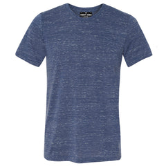 THE MAX FLECK TEE - Navy White  Marble Men's Knit T-Shirt By Robert James