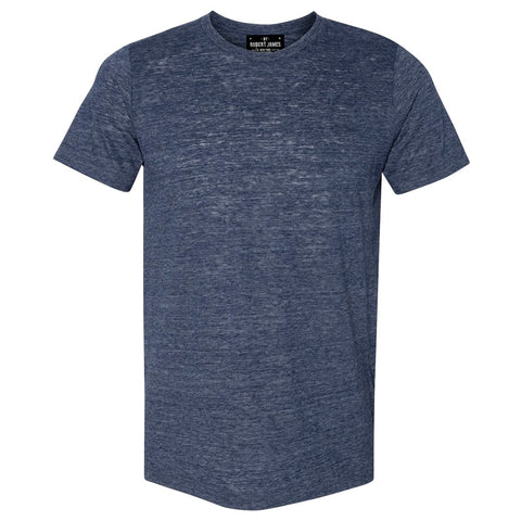 THE MAX SLUB TEE - Indigo Men's Knit T-Shirt By Robert James