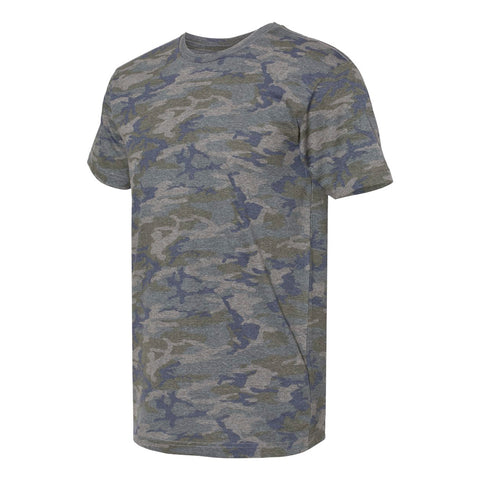THE MAX TEE - Olive Navy Camo Men's Knit T-Shirt By Robert James