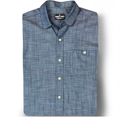 ROOSEVELT - INDIGO SLUB CHAMBRAY SHIRT