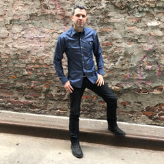 ROOSEVELT - INDIGO SLUB CHAMBRAY SHIRT