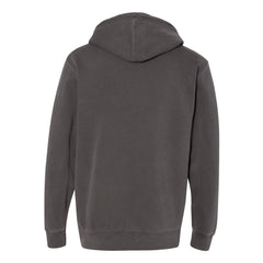 THE SHOVEL HEAD PIGMENT DYED PULL OVER HOODIE -  CARBON BLACK  Men's Knit T-Shirt By Robert James