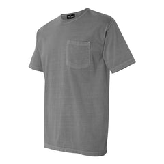 DAGGERS PIGMENT DYED POCKET TEE - GRANITE GRAY Men's Knit T-Shirt By Robert James