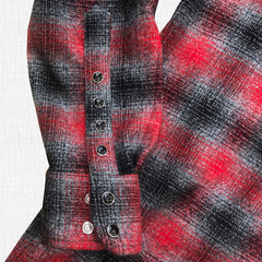 Tommy Gene-  HEAVY Brushed Flannel Plaid