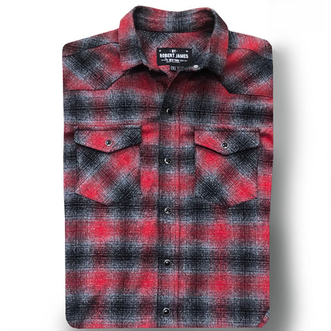 Tommy Gene-  HEAVY Brushed Flannel Plaid