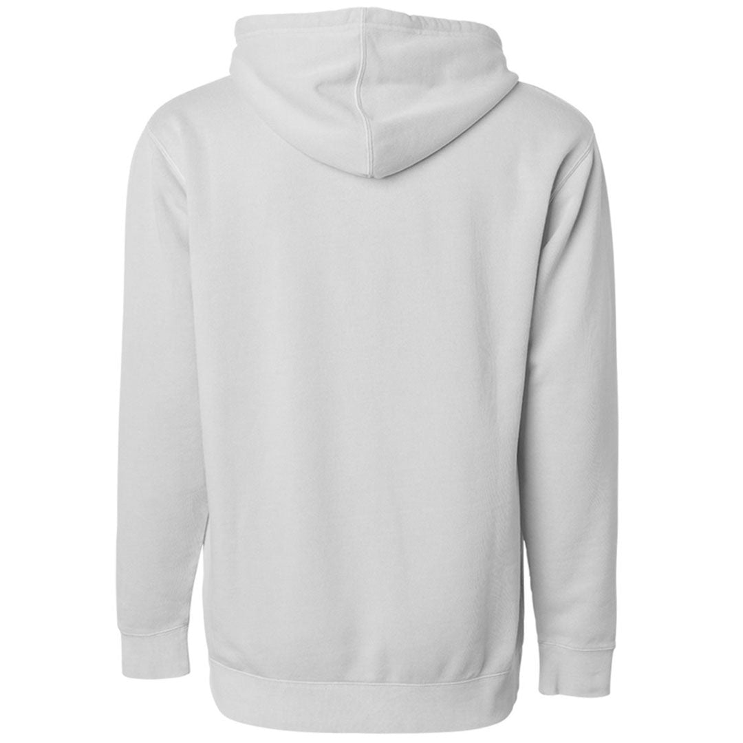 THE CLIFFORD PIGMENT DYED PULL OVER HOODIE - BONE WHITE Men's Knit T-Shirt By Robert James