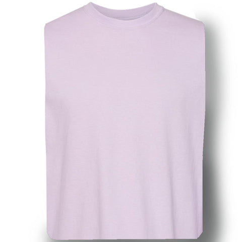 THE BUCK LONG SLEEVE PIGMENT DYED TEE - LAVENDER  Men