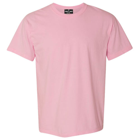 THE RULLOW PIGMENT DYED TEE - DUSTY ROSE Men's Knit T-Shirt By Robert James
