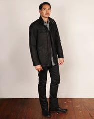 WAX 65 // BLACK WAX Men's Jacket By Robert James