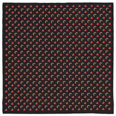 HEART & RAINBOW POPP RED / Bandanas
