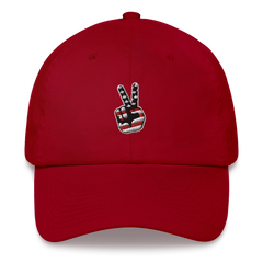 BRJ PEACE OUT BLACK / Dad hat