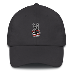 BRJ PEACE OUT BLACK / Dad hat
