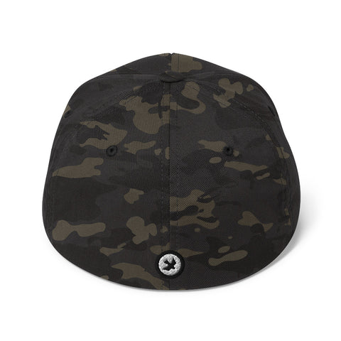 Flex Fit Block "ZERO"  Direct Embroidery Structured Twill Cap