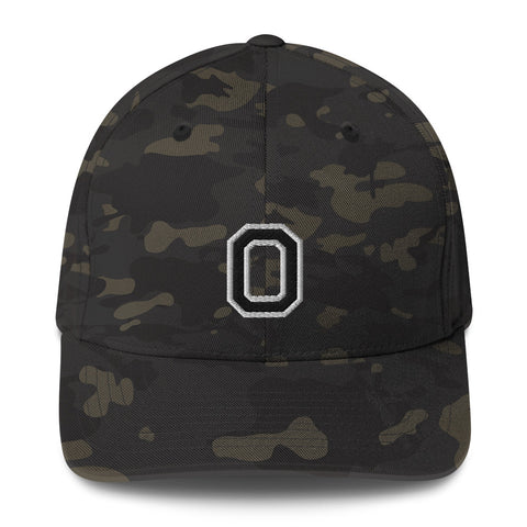 Flex Fit Block "ZERO"  Direct Embroidery Structured Twill Cap