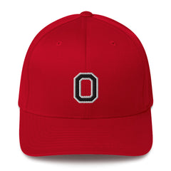 Flex Fit Block "ZERO"  Direct Embroidery Structured Twill Cap