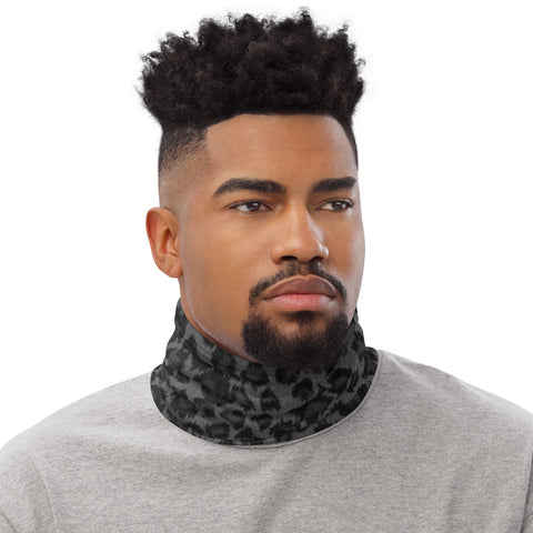 BRJ GUNMETAL LEPPARD / Neck Gaiter