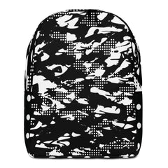 BLACK MAMBA DOT CAMO /. Minimalist Backpack