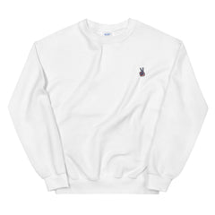 PEACE OUT EMBROIDERY / Unisex Sweatshirt