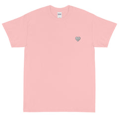 BRJ LA HEART EMBROIDERY / Short Sleeve T-Shirt