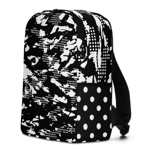 BLACK MAMBA DOT CAMO /. Minimalist Backpack
