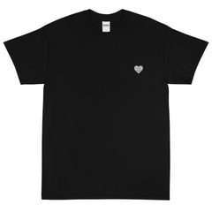 BRJ LA HEART EMBROIDERY / Short Sleeve T-Shirt