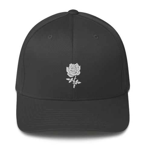 THORNY ROSE// Structured FLEX FIT Twill Cap