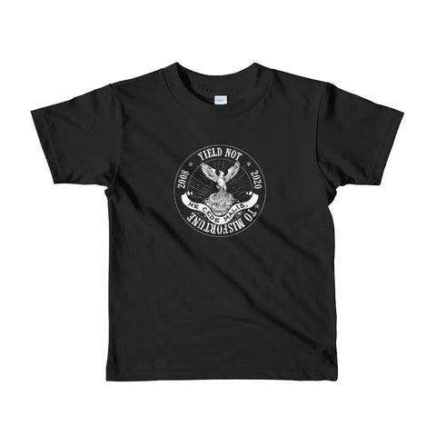 YIELD NOT 2020 / Short sleeve kids t-shirt