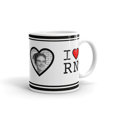 I HEART RN'S MOM / Mug