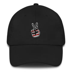 BRJ PEACE OUT BLACK / Dad hat