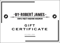 By Robert James Gift Certificate