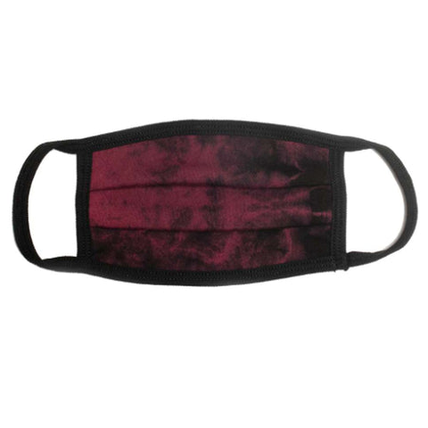 USA MADE Comfort Cotton / Face Mask - RED TIE DYE